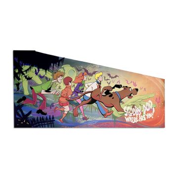 Scooby-Doo Cabinet Decal - Left